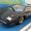 Scalextric C4411 Lamborghini Countach Walter Wolf - Blue + Gold Slot Car 1:32 Scale