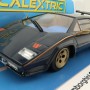 Scalextric C4411 Lamborghini Countach Walter Wolf - Blue + Gold Slot Car 1:32 Scale