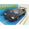 Scalextric C4411 Lamborghini Countach Walter Wolf - Blue + Gold Slot Car 1:32 Scale