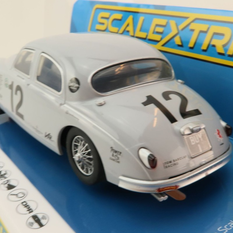 Scalextric C4419 Jaguar MKI - Goodwood 2021 No 12 Slot Car 1:32 Scale