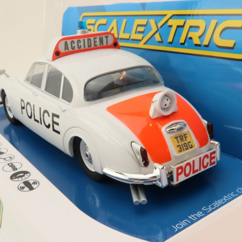 Scalextric C4420 Jaguar MK2 Police Edition Slot Car 1:32 Scale