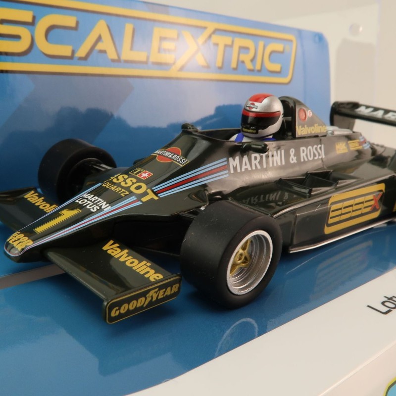 Scalextric C4423 Lotus 79 F1 USA GP West 1979 Mario Andretti Slot Car 1:32 Scale
