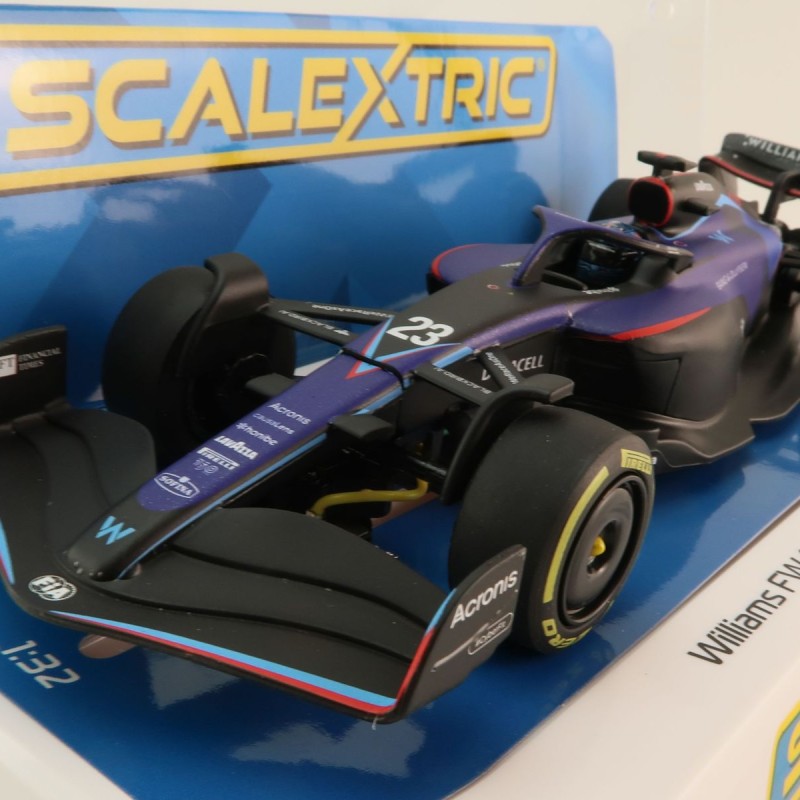 Scalextric C4425 Williams FW44 Alexander Albon 2022 F1 Slot Car 1:32 Scale