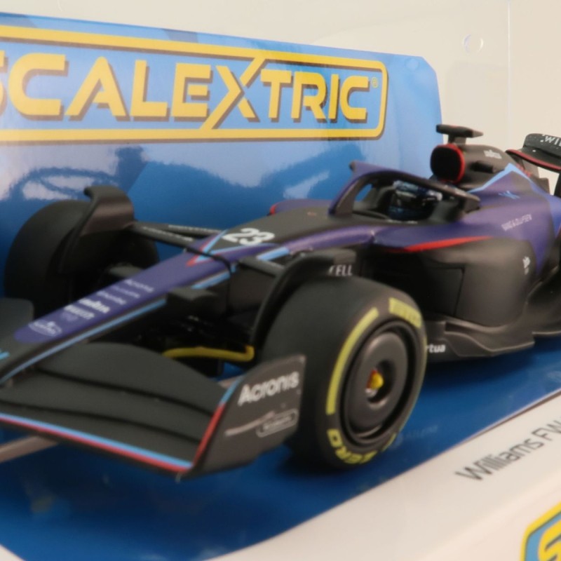 Scalextric C4425 Williams FW44 Alexander Albon 2022 F1 Slot Car 1:32 Scale