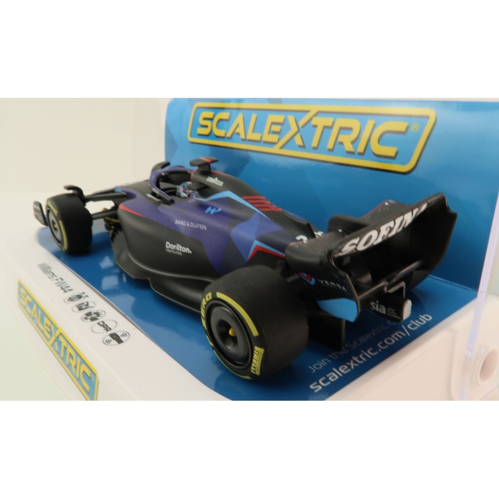 Scalextric C4425 Williams FW44 Alexander Albon 2022 F1 Slot Car 1:32 Scale
