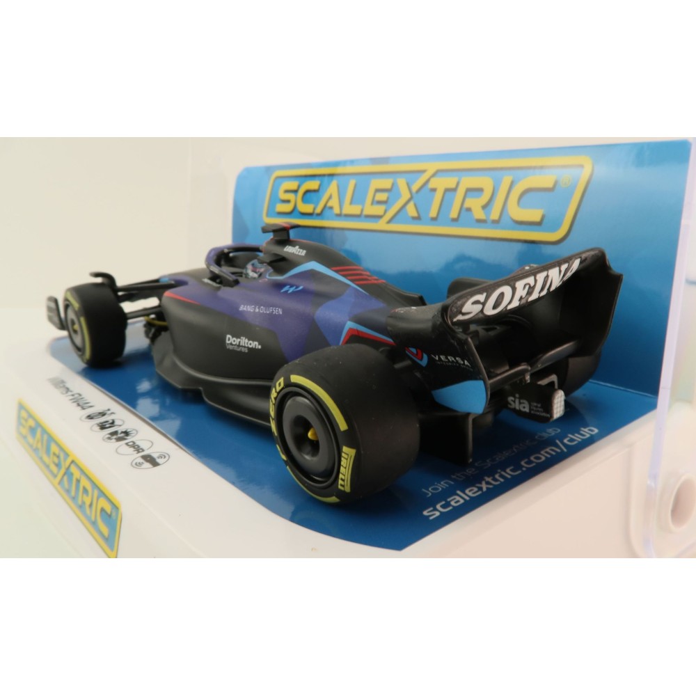 Scalextric C4425 Williams FW44 Alexander Albon 2022 F1 Slot Car 1:32 Scale