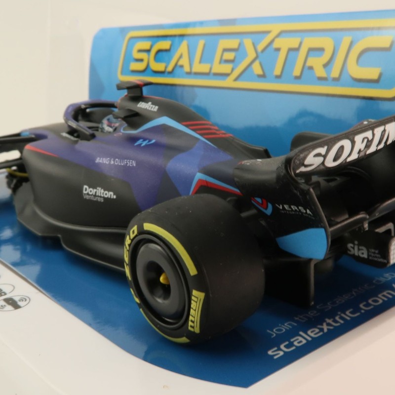 Scalextric C4425 Williams FW44 Alexander Albon 2022 F1 Slot Car 1:32 Scale