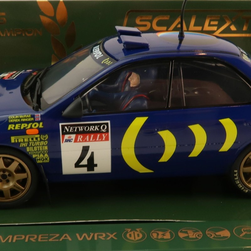 Scalextric C4428 Subaru Impreza WRX Colin McRae 1995 World Champion Edition 1:32 Scale