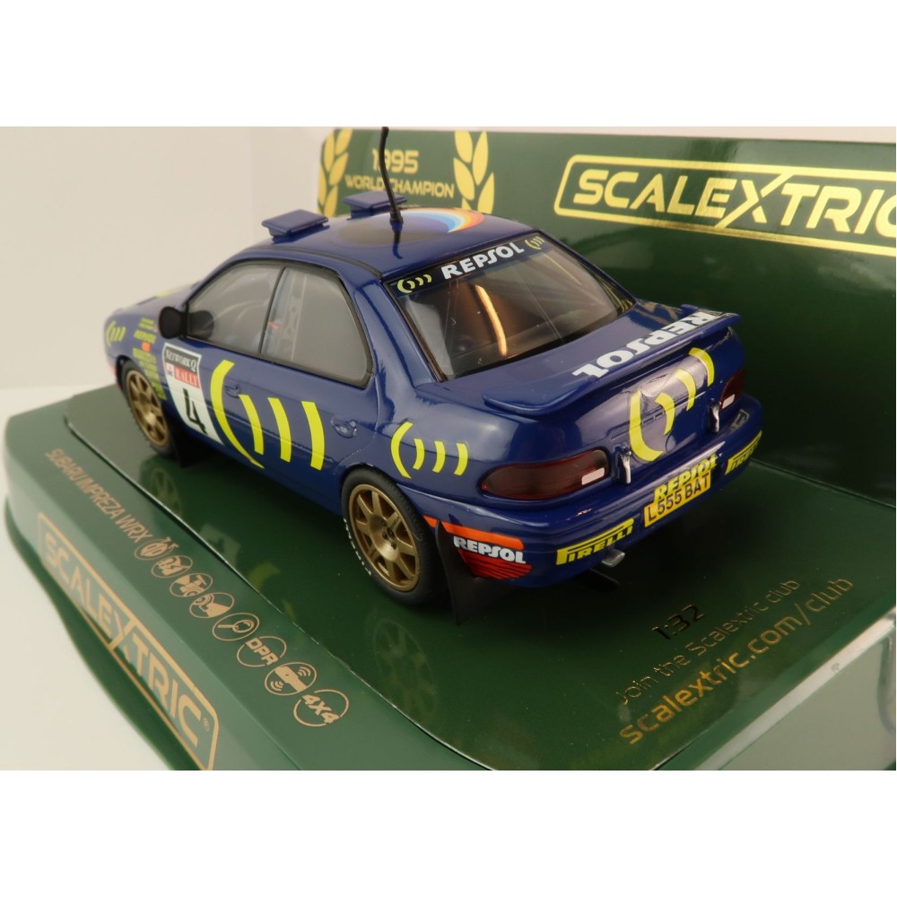 Scalextric C4428 Subaru Impreza WRX Colin McRae 1995 World Champion Edition 1:32 Scale