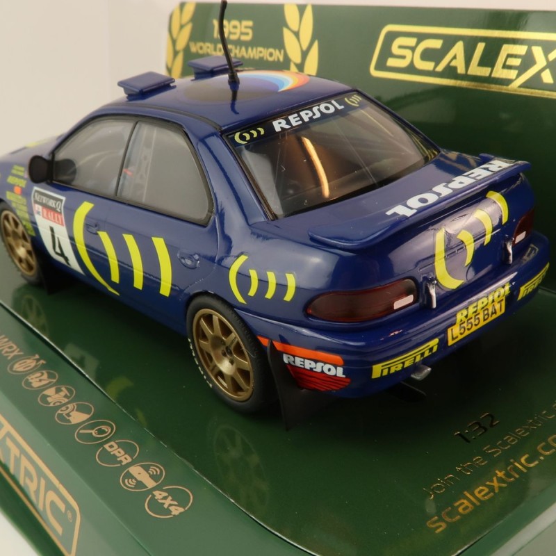 Scalextric C4428 Subaru Impreza WRX Colin McRae 1995 World Champion Edition 1:32 Scale