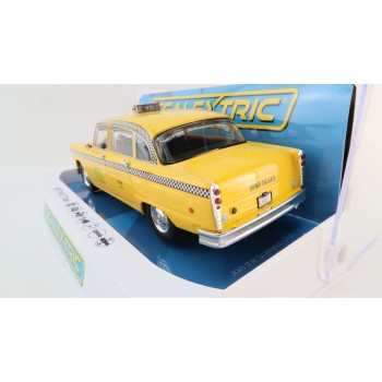 Scalextric C4432 1977 New York City Yellow Taxi Slot Car 1:32 Scale