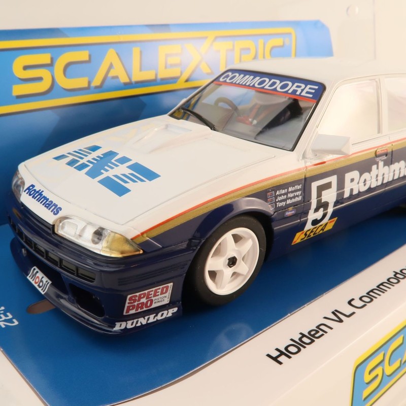 Scalextric C4433 Holden VL Commodore 1987 Spa 24 Hours Moffat and Harvey Slot Car 1:32 Scale