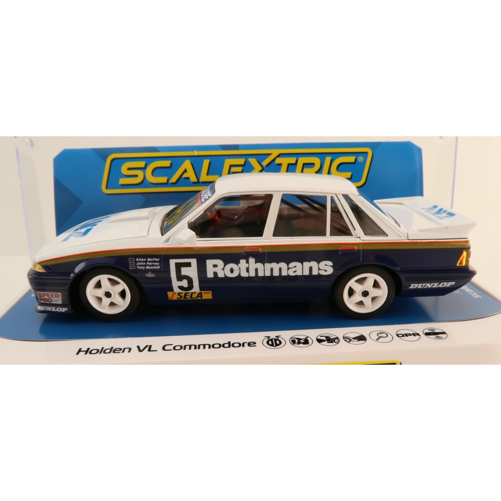 Scalextric C4433 Holden VL Commodore 1987 Spa 24 Hours Moffat and Harvey Slot Car 1:32 Scale