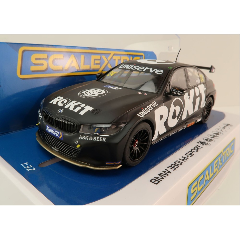 Scalextric C4440 BMW 330i M-Sport BTCC 2022 Jake Hill Slot Car 1:32 Scale