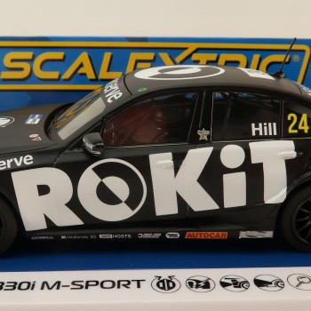 Scalextric C4440 BMW 330i M-Sport BTCC 2022 Jake Hill Slot Car 1:32 Scale