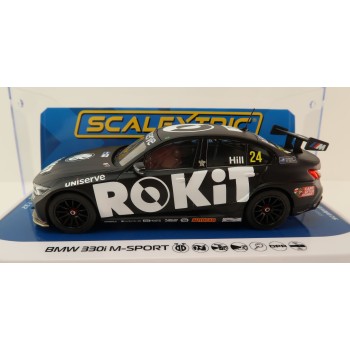 Scalextric C4440 BMW 330i M-Sport BTCC 2022 Jake Hill Slot Car 1:32 Scale