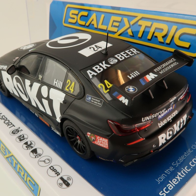 Scalextric C4440 BMW 330i M-Sport BTCC 2022 Jake Hill Slot Car 1:32 Scale