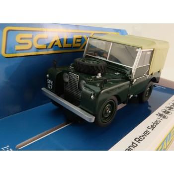 Scalextric C4441 Land Rover Series 1 Green Slot Car 1:32 Scale