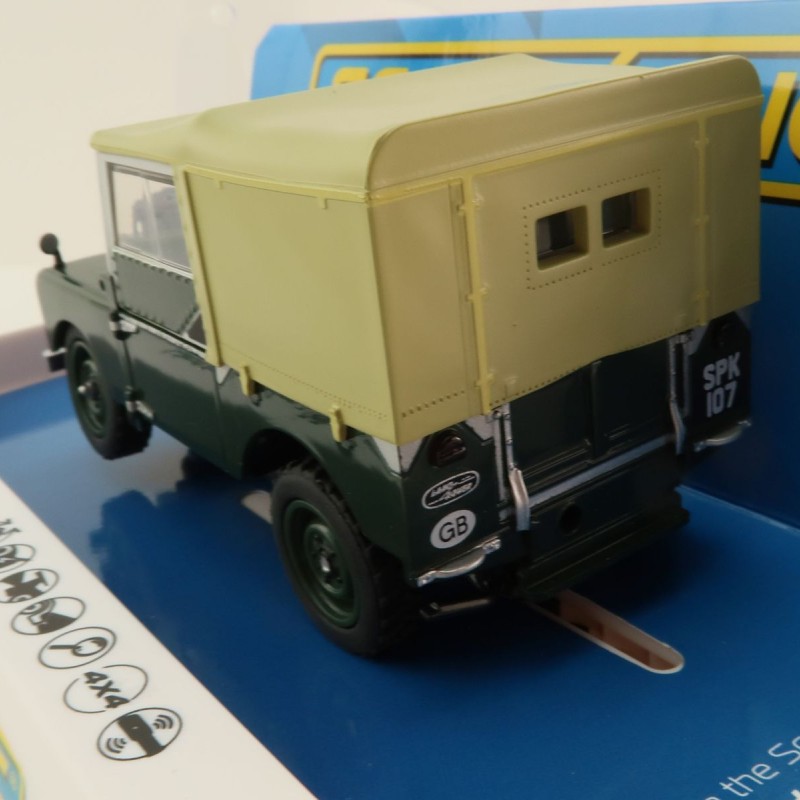 Scalextric C4441 Land Rover Series 1 Green Slot Car 1:32 Scale