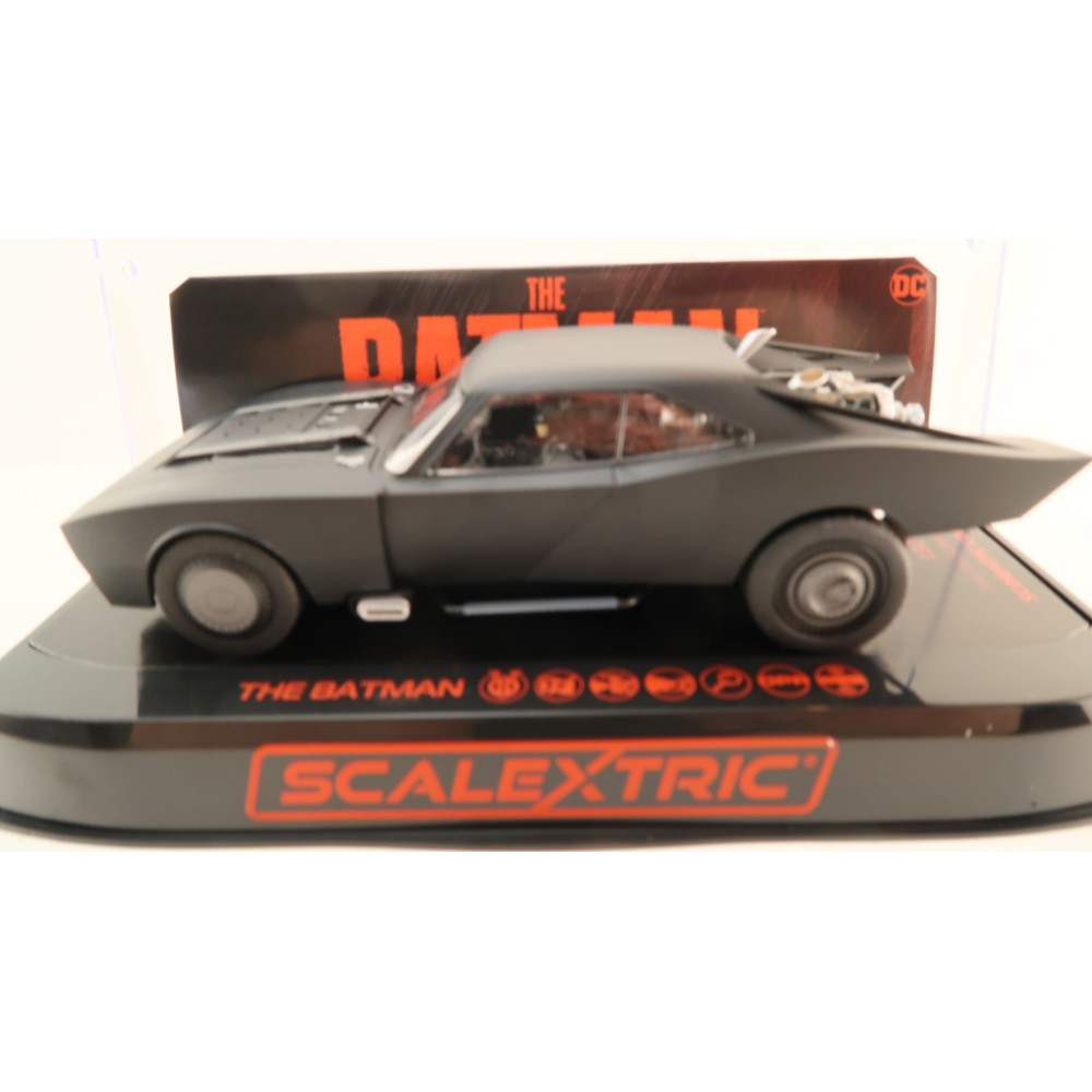 Scalextric C4442 Batmobile The Batman 2022 Slot Car 1:32 Scale