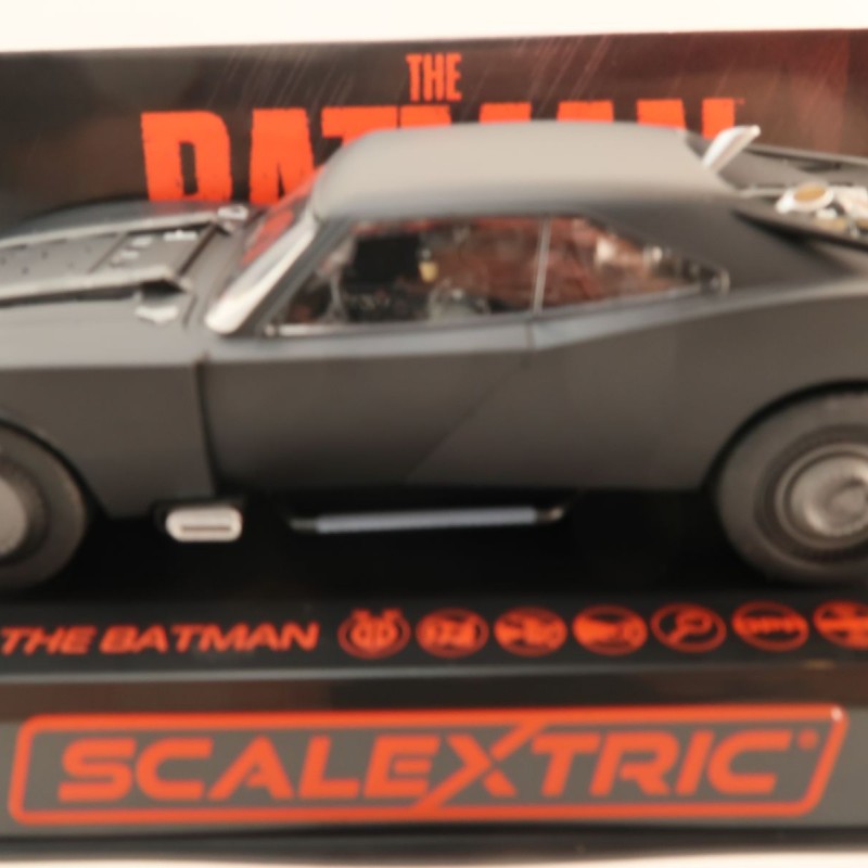 Scalextric C4442 Batmobile The Batman 2022 Slot Car 1:32 Scale