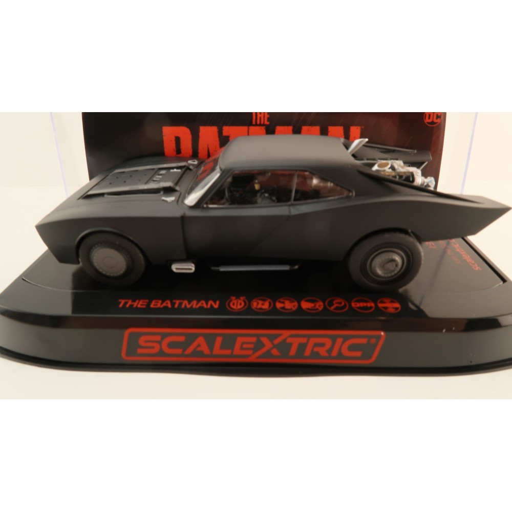Scalextric C4442 Batmobile The Batman 2022 Slot Car 1:32 Scale