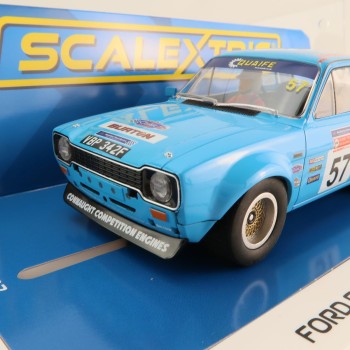 Scalextric C4445 Ford Escort MK1 Tony Paxman Racing Slot Car 1:32 Scale