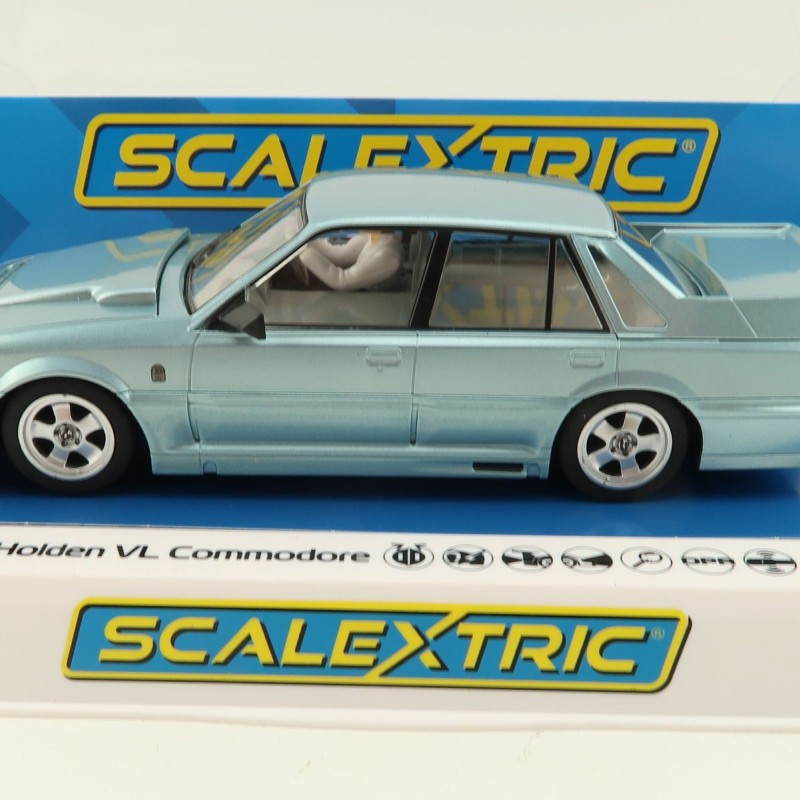 Scalextric C4456 Holden VL Commodore Group A SV Walkinshaw Panorama Silver Australian Release Slot Car 1:32 Scale