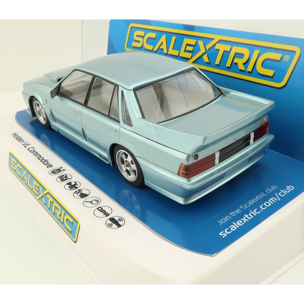 Scalextric C4456 Holden VL Commodore Group A SV Walkinshaw Panorama Silver Australian Release Slot Car 1:32 Scale