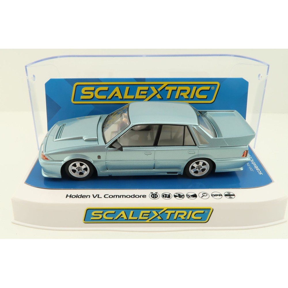Scalextric C4456 Holden VL Commodore Group A SV Walkinshaw Panorama Silver Australian Release Slot Car 1:32 Scale