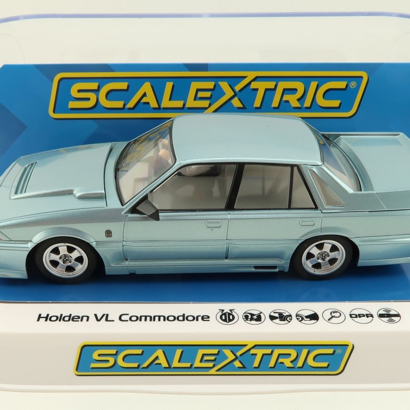 Scalextric C4456 Holden VL Commodore Group A SV Walkinshaw Panorama Silver Australian Release Slot Car 1:32 Scale
