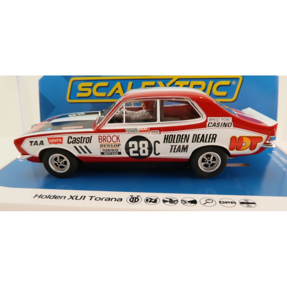 Scalextric C4457 Holden LJ XU-1 Torana Peter Brock 1972 Bathurst Winner 28C Australian Release Slot Car 1:32 Scale