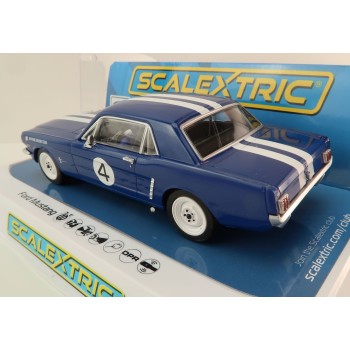 Scalextric C4458 1965 Ford Mustang Neptune Racing Norm Beechey Australian Only Slot Car 1:32 Scale