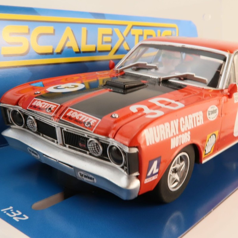Scalextric C4459 Ford XY GTHO Falcon Murray Carter 1972 Bathurst Australian Release Slot Car 1:32 Scale
