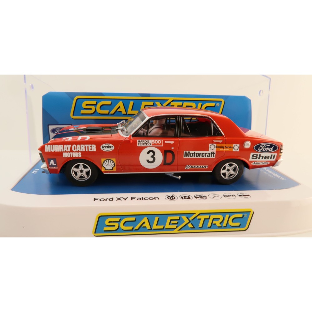 Scalextric C4459 Ford XY GTHO Falcon Murray Carter 1972 Bathurst Australian Release Slot Car 1:32 Scale