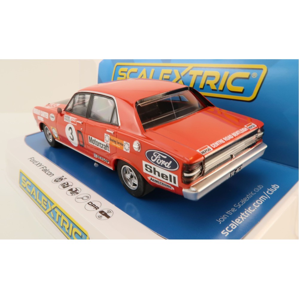 Scalextric C4459 Ford XY GTHO Falcon Murray Carter 1972 Bathurst Australian Release Slot Car 1:32 Scale