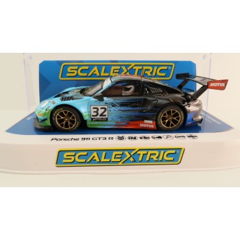 Scalextric C4460 Porsche 911 GT3 R Redline Racing Spa 2022 Slot Car 1:32 Scale