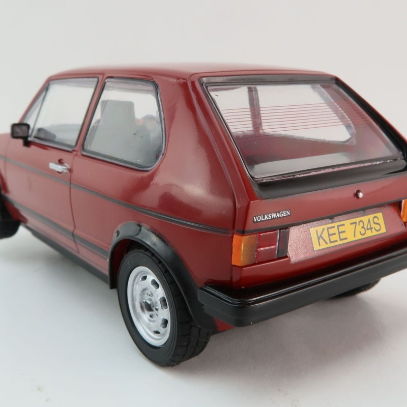 Scalextric C4490 Volkswagen Golf GTI MK1 - Red Slot Car 1:32 Scale