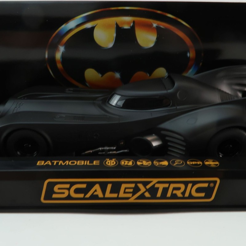 Scalextric C4492 Batmobile Batman DC 1989 Slot Car 1:32 Scale
