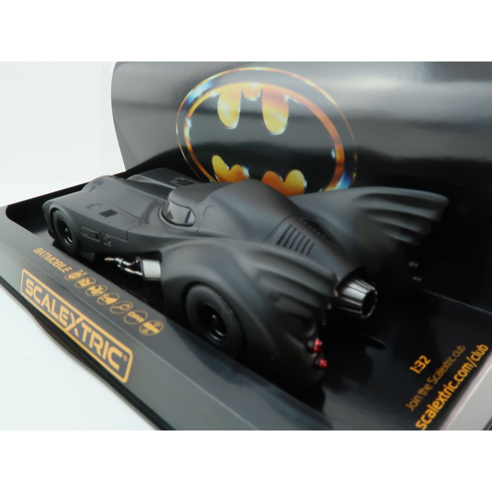 Scalextric C4492 Batmobile Batman DC 1989 Slot Car 1:32 Scale