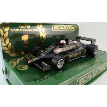 Scalextric C4494 Lotus 79 - Mario Andretti - 1978 World Champion Edition Slot Car 1:32 Scale