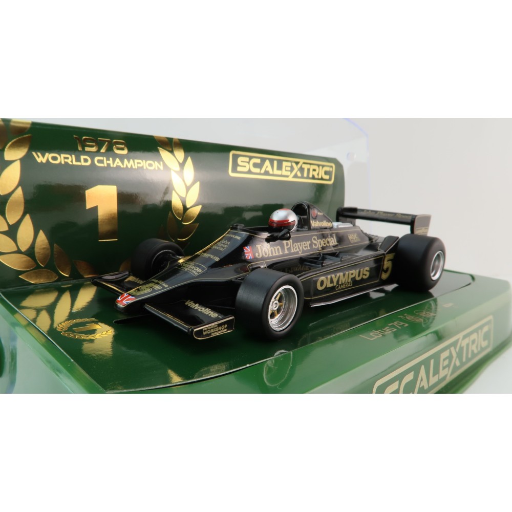 Scalextric C4494 Lotus 79 - Mario Andretti - 1978 World Champion Edition Slot Car 1:32 Scale