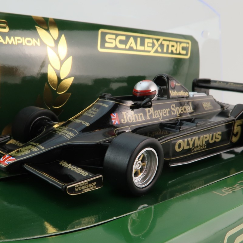 Scalextric C4494 Lotus 79 - Mario Andretti - 1978 World Champion Edition Slot Car 1:32 Scale