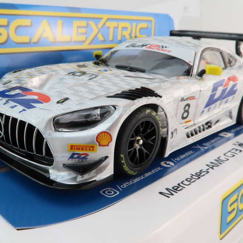Scalextric C4496 Mercedes AMG GT3 RAM Racing D2 Slot Car 1:32 Scale