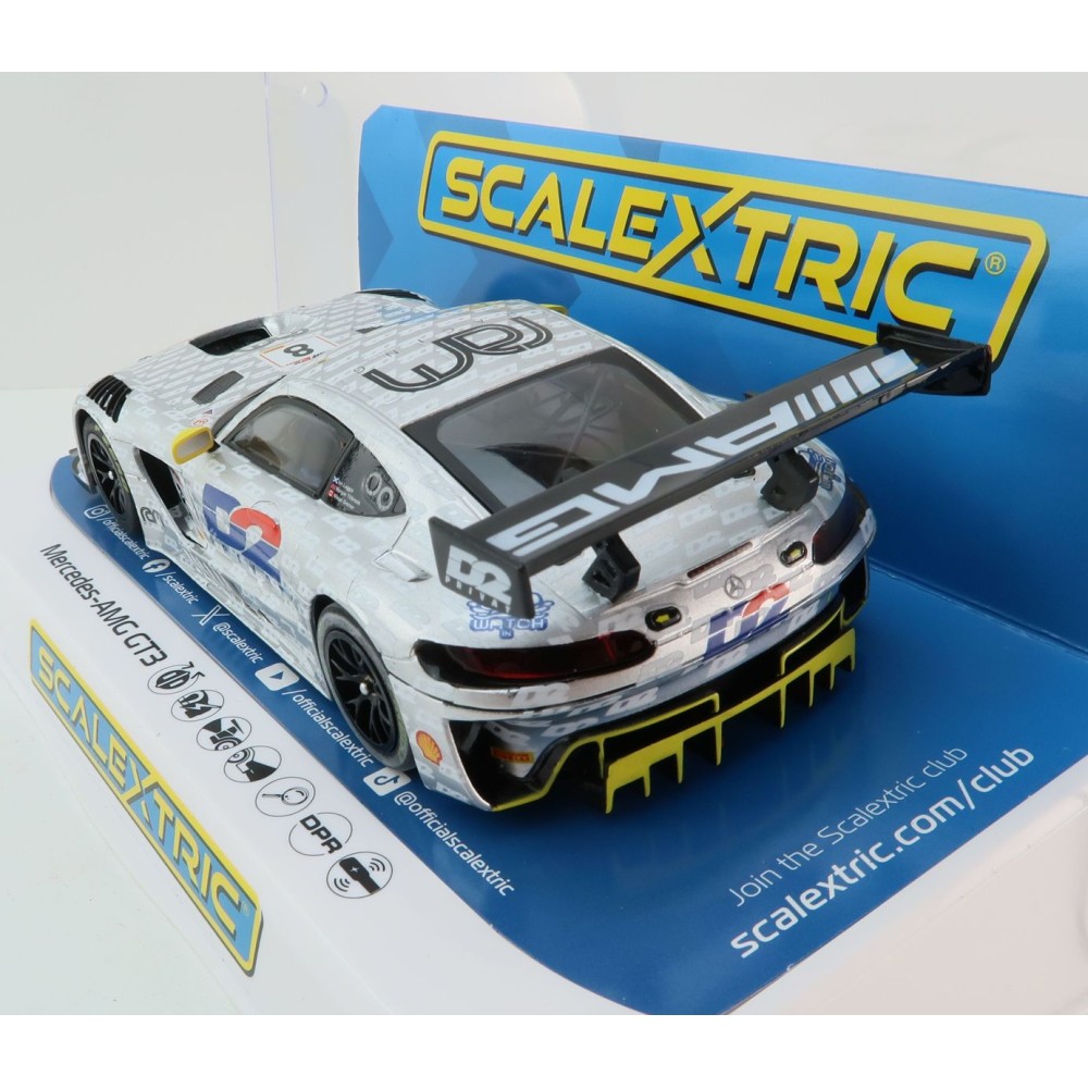 Scalextric C4496 Mercedes AMG GT3 RAM Racing D2 Slot Car 1:32 Scale