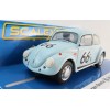 Scalextric C4498 VW Volkswagen Beetle Light Blue No 66 Slot Car 1:32 Scale