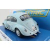 Scalextric C4498 VW Volkswagen Beetle Light Blue No 66 Slot Car 1:32 Scale