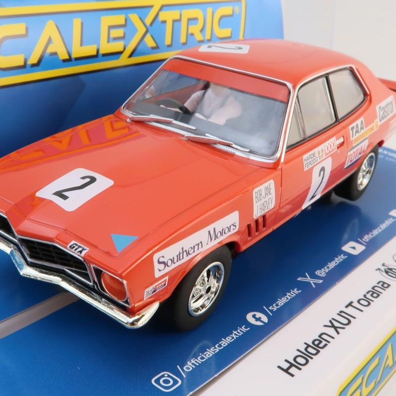 Scalextric C4499 Holden XU1 Torana Bob Jane John Harvey 1973 Bathurst No 2 Slot Car Limited AU Edition 1:32 Scale
