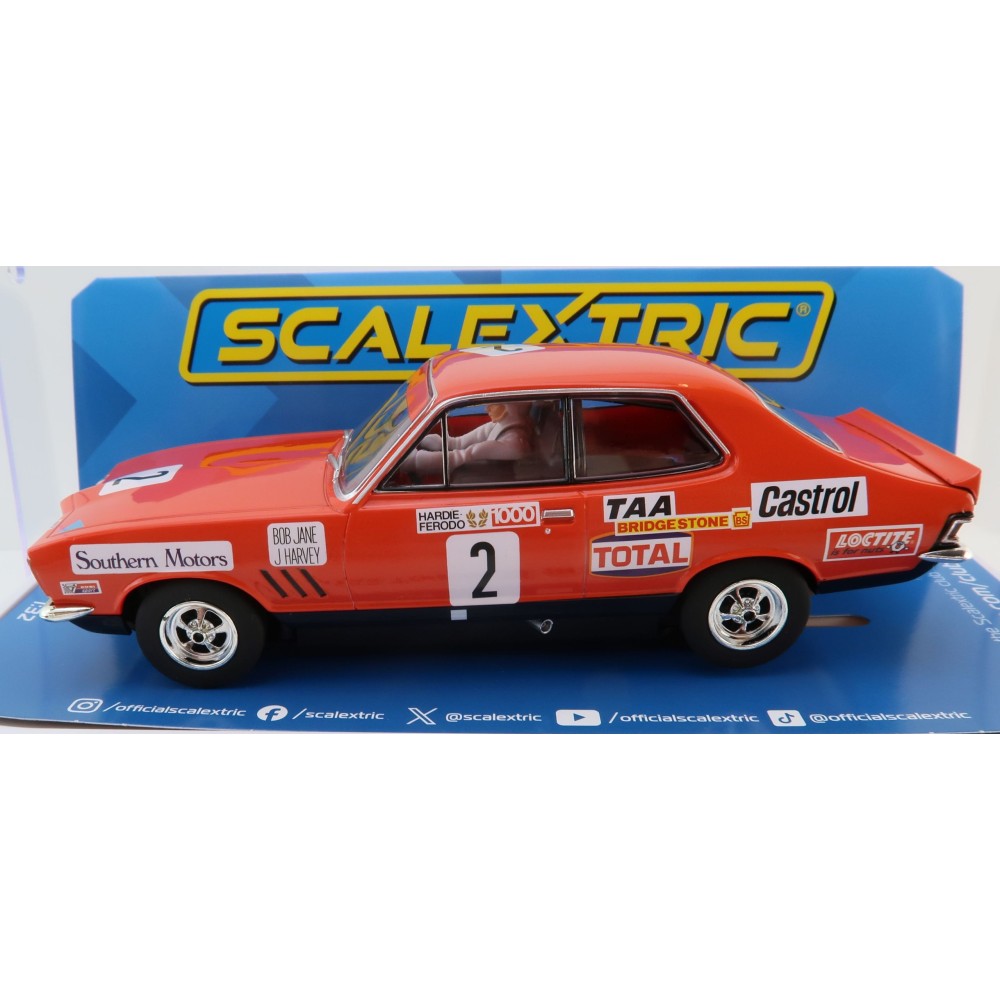 Scalextric C4499 Holden XU1 Torana Bob Jane John Harvey 1973 Bathurst No 2 Slot Car Limited AU Edition 1:32 Scale
