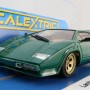 Scalextric C4500 Lamborghini Countach - Green + Gold Slot Car 1:32 Scale